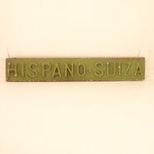 Plaque plate hispano d'occasion  Orleans-