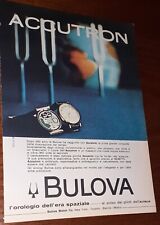 Pubblicità bulova accutron usato  Pontecagnano Faiano