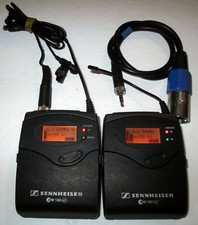 Transmissor e receptor sem fio SENNHEISER SK 100 G3, EK 100 G3 banda B ME-2 comprar usado  Enviando para Brazil