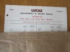Morgan 1965 lucas for sale  ANDOVER