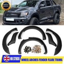 6pcs black wide for sale  WALSALL