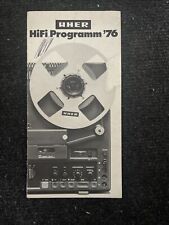 Uher hifi programm gebraucht kaufen  Leipzig