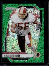 Pele vermelha Prizm LaVar Arrington Green Sparkle #2/8 2024 comprar usado  Enviando para Brazil