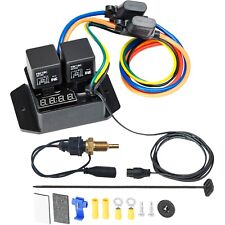 TERMOSTATO DIGITAL AJUSTÁVEL VENTILADOR ELÉTRICO DUPLO 1/4 POLEGADA INTERRUPTOR DE TEMPERATURA NPT comprar usado  Enviando para Brazil