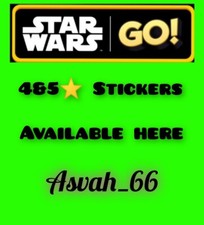 WSZYSTKIE 4-5 ⭐ Mono_poly_go NAKLEJKI (SUPERSZYBKA WYSYŁKA) (ALBUM STAR WARS) na sprzedaż  Wysyłka do Poland