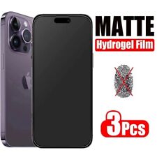 Film Protection Écran MAT Hydrogel iPhone 16 15 14 SE 13 12 Mini 11 Pro X Max 8 comprar usado  Enviando para Brazil