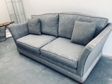 Large sofas silver for sale  HARTLEPOOL