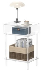 Aquiver acrylic nightstand for sale  Lakewood