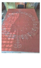Tappeto colore rosso usato  Italia