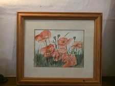 Vtg poppies original for sale  FORDINGBRIDGE