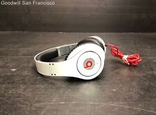 Auriculares Beats By Dr. Dre Studio Monster diadema ajustable con cable blancos segunda mano  Embacar hacia Argentina