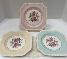 Vtg floral rose d'occasion  Expédié en Belgium
