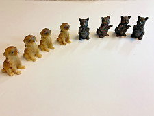 Cat dog figurines for sale  Springboro