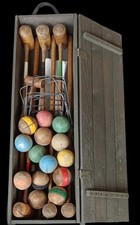 Ancien jeu croquet d'occasion  Les Essarts