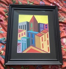 Cubist abstract city for sale  NORTHAMPTON