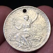 Medaglia 1897 cantoni usato  San Bonifacio