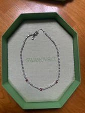Collana swarovski tennis usato  Roma