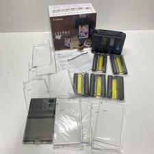 Impressora Fotográfica Compacta Canon Black Selphy com Cartuchos de Papel e Mais, usado comprar usado  Enviando para Brazil