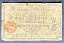 Pfennig schneeberg 1919 gebraucht kaufen  Mayen-Umland
