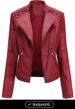 Lederjacke damen bikerjacke gebraucht kaufen  Stuttgart