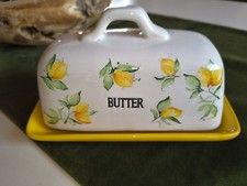Keramik butterdose zitronen gebraucht kaufen  Bremervörde