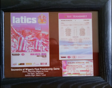 Collectable football wigan for sale  WIGAN