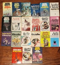 Agatha Christie LOT of 21 Paperback Vintage Mystery Books Poirot Marple & Others comprar usado  Enviando para Brazil
