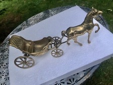 Vintage brass horse for sale  SWINDON