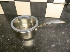 Stainless steel saucepan for sale  ALTON