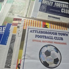 Non league programmes for sale  ST. NEOTS