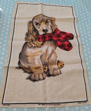 Vintage linen tea for sale  SAUNDERSFOOT