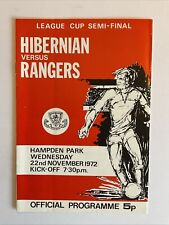 Hibernian rangers league for sale  DUNDEE