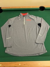 Pulôver Nike 1/4 com zíper masculino grande azul equipe EUA treinamento corrida DriFit 512554-497 comprar usado Pulôver Nike 1/4 com zíper masculino grande azul equipe EUA treinamento corrida DriFit 512554-497 comprar usado  Enviando para Brazil