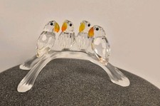 Swarovski crystal lovebirds for sale  Cumberland