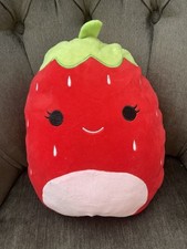 Strawberry squishmallow copy for sale  EPSOM