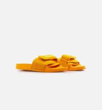 Usado, Novo Adidas Originals Pharrell Chancletas HU Boost Slides Masculino 10 Laranja FV7261 comprar usado  Enviando para Brazil