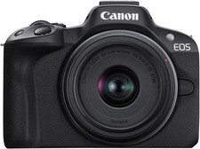 Câmera Canon EOS R50 Mirrorless 24.2 MP com Lente RF-S 18-45mm f/4.5-6.3 IS STM, usado comprar usado  Enviando para Brazil