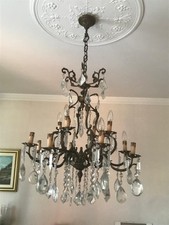 Lampadari vintage goccia usato  Genova