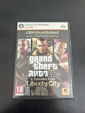 JEU PC CD ROM GRAND THEFT AUTO 4 L’ÉDITION INTÉGRALE LIBERTY CITY ÉPISODE FROM comprar usado  Enviando para Brazil