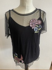 Spitzenshirt mesh shirt gebraucht kaufen  Liebenburg
