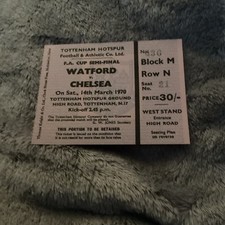 1969 watford chelsea for sale  BUDLEIGH SALTERTON