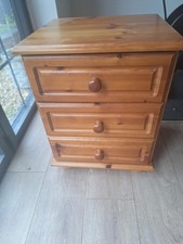 Pine bedside cabinet for sale  SHIFNAL