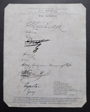Facsimile autograph majesty for sale  LONDON