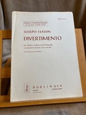 Haydn divertimento violon d'occasion  Rennes