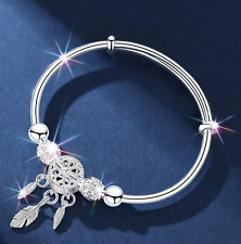 Silver dreamcatcher charm for sale  PRESTON