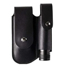 Usado, Bolsa de cintura masculina couro de vaca pacote de ferramentas faca suporte tocha bolsa preta W108 comprar usado  Enviando para Brazil