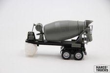 Herpa Concrete Mixer trailer 2a cinza da No. 316224 1:87 /HN2524-2 comprar usado  Enviando para Brazil