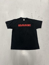Camisa Bane Vintage XL Y2K Hardcore Punk Rock Preta Borda Reta SXE comprar usado  Enviando para Brazil