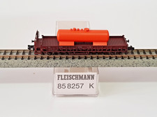 VAGÓN PLATAFORMA CON CARGA DE CALDERA DE GASOLEO DB EP.III FLEISCHMANN (H911-2) comprar usado  Enviando para Brazil