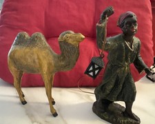 Alte pappmaschee krippenfigure gebraucht kaufen  Haan